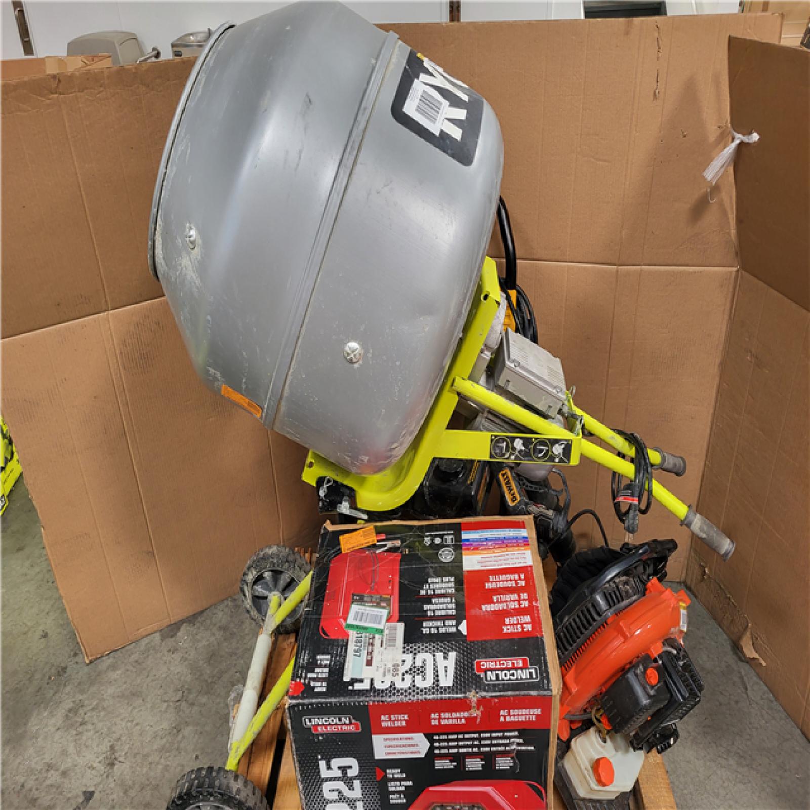 CALIFORNIA AS-IS OUTDOOR POWER EQUIPMENT