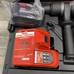 AS-IS Milwaukee 18 FUEL Brushless Cordless 21 in. Walk Behind Dual Battery Self-Propelled Mower Kit