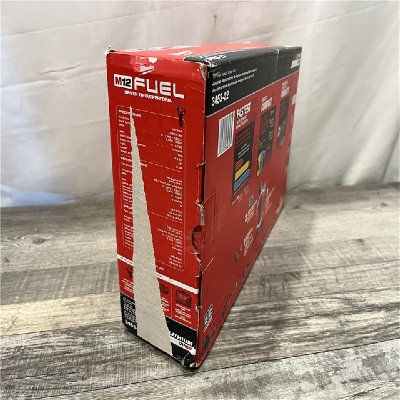 NEW - Milwaukee FUEL 12V Lithium-Ion Brushless Cordless 1/4 in. Hex Impact Driver Kit
