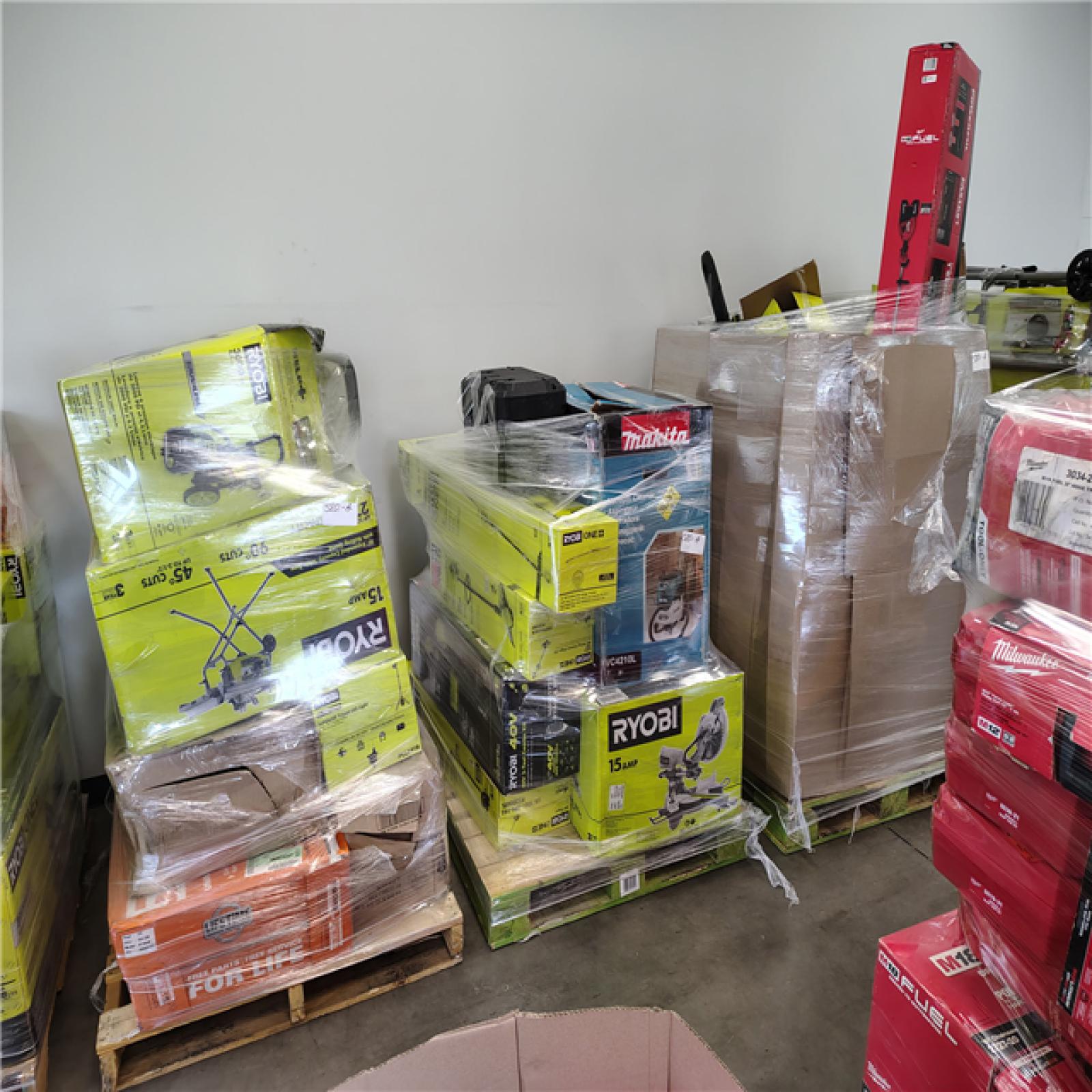 Pittston Location As-Is Power Tools Partial Truckload ( 12 Pallets) 5851-A