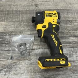 AS-IS DEWALT 20V XR Brushless Cordless 1/4 in. Quiet Hydraulic Impact Driver (Tool-Only)