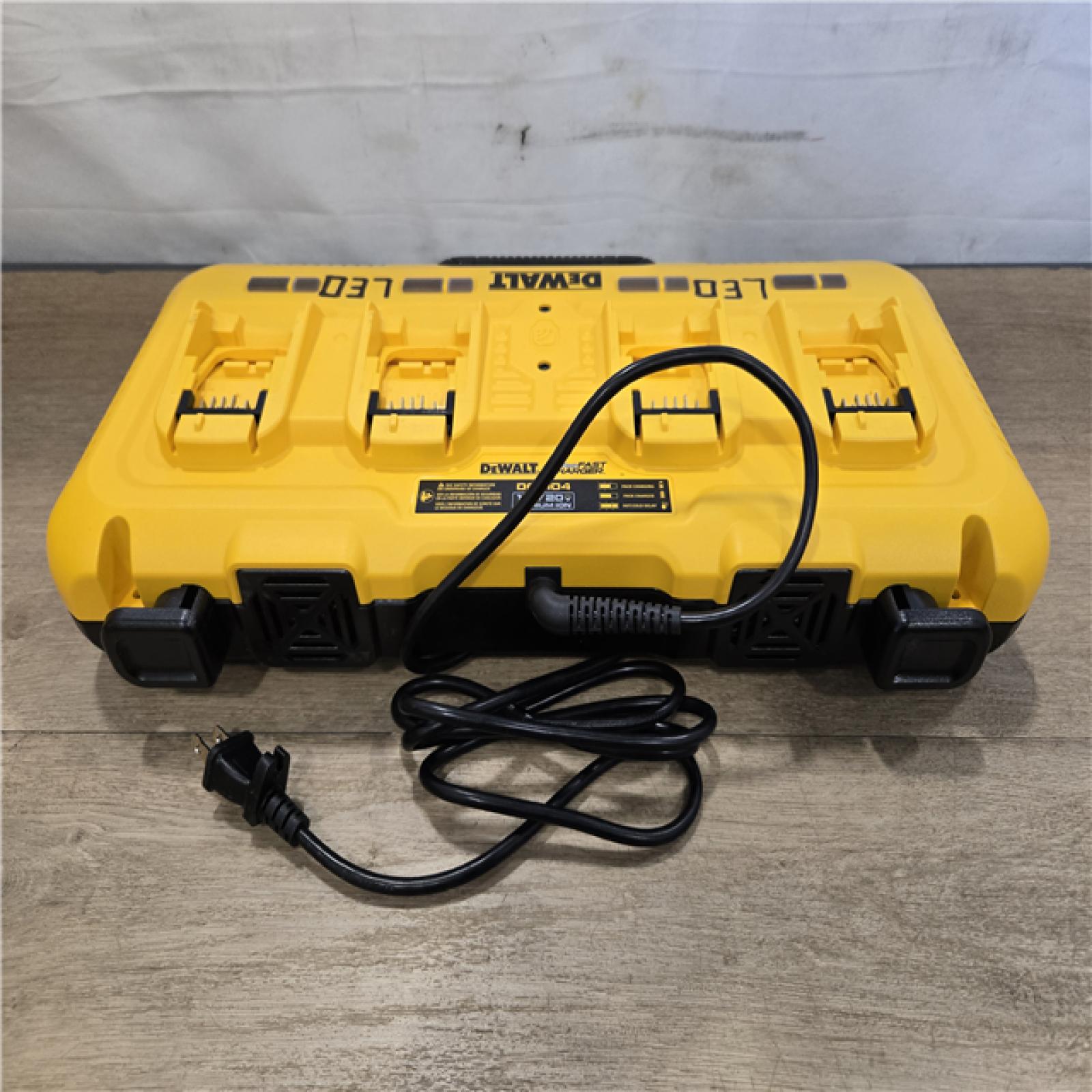 AS-IS DEWALT 12V/20V/60V MAX 4-Port Lithium-Ion Battery Charger