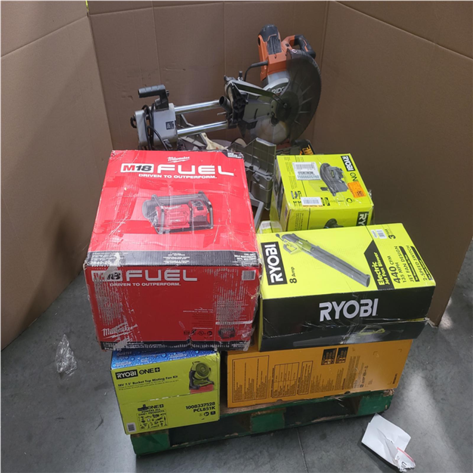 CALIFORNIA AS-IS TOOL PALLET