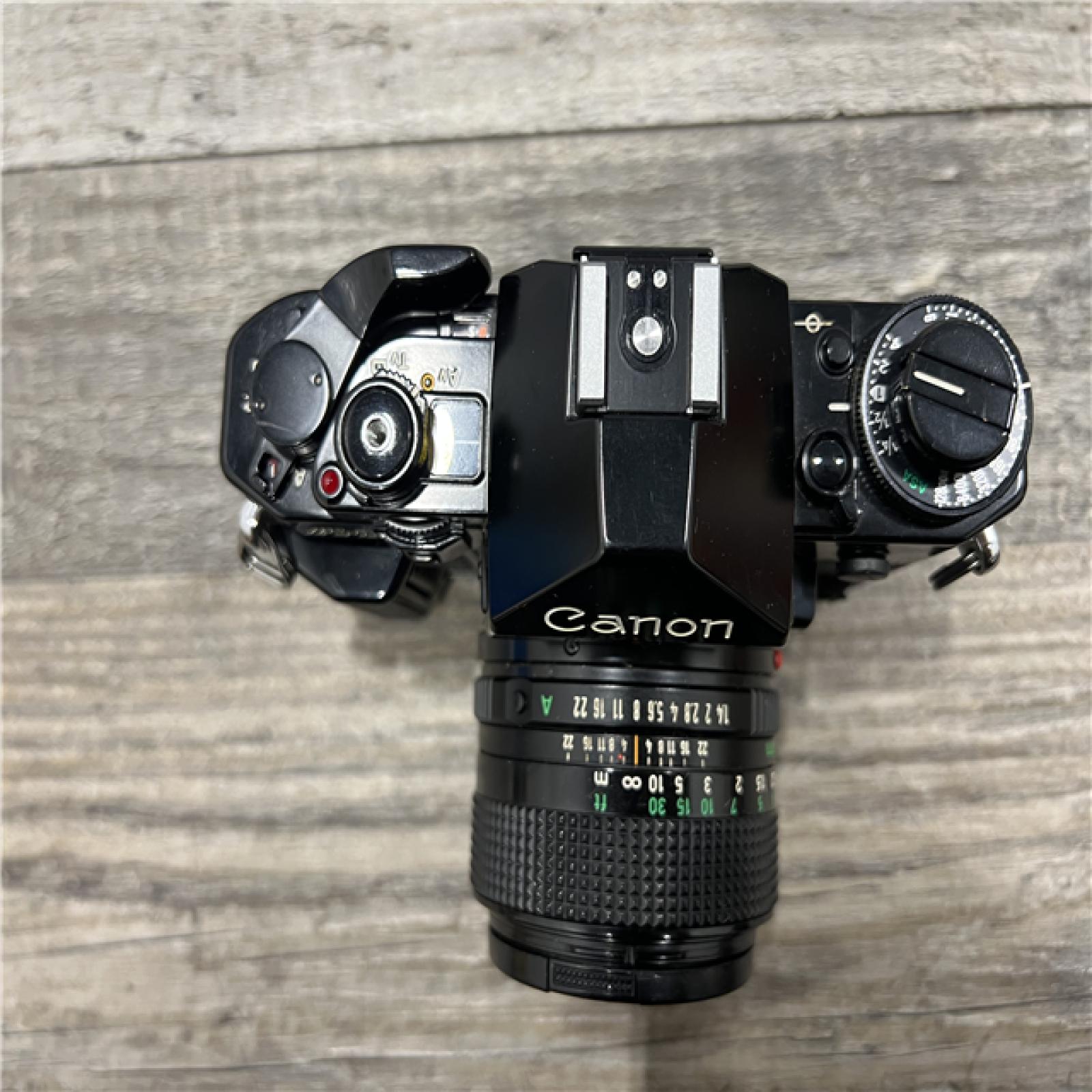 AS-IS Canon A-1 A1 35MM SLR Film Camera with 50mm 1.4 Canon Lens