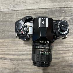 AS-IS Canon A-1 A1 35MM SLR Film Camera with 50mm 1.4 Canon Lens