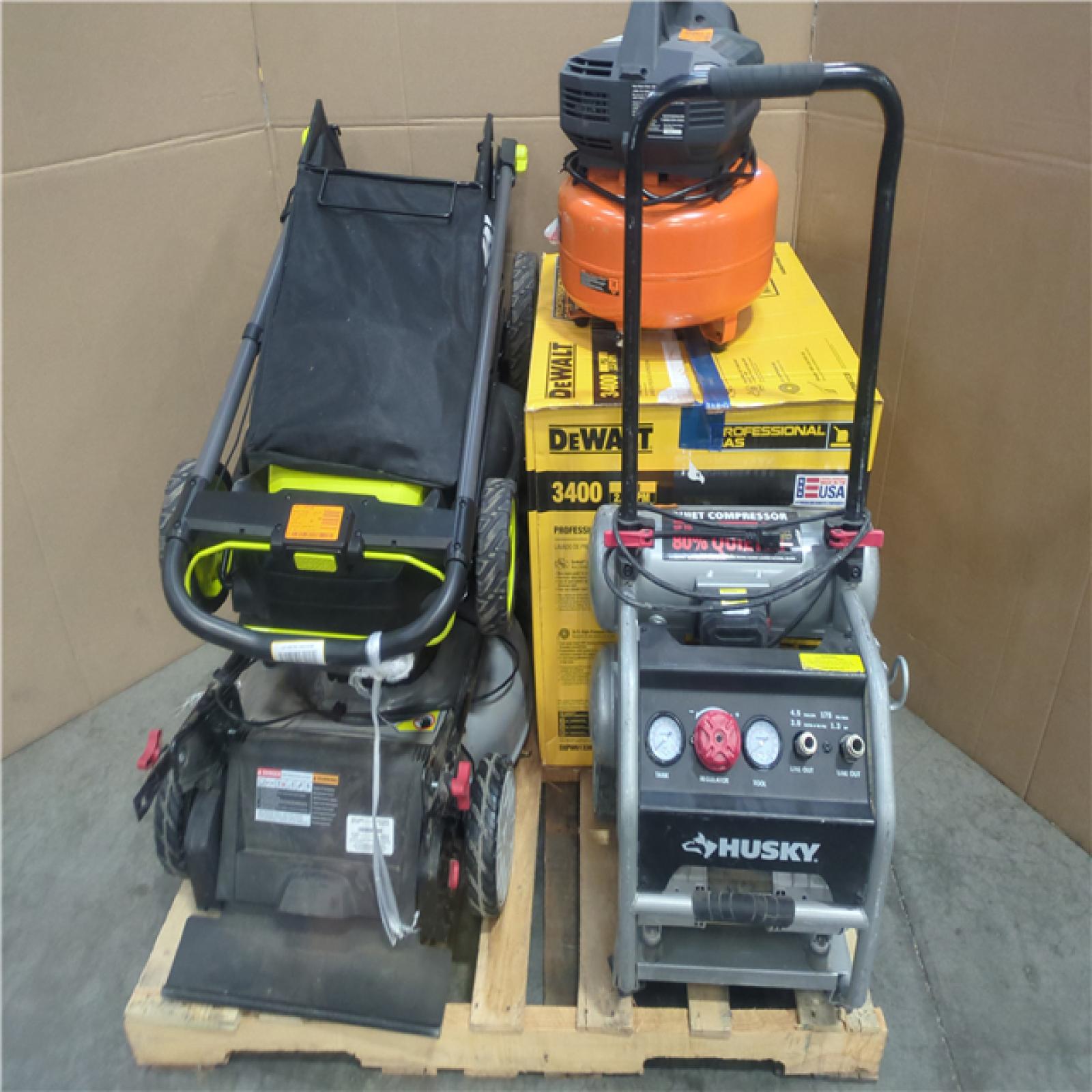 CALIFORNIA AS-IS OUTDOOR POWER EQUIPMENT