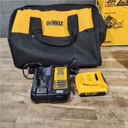 HOUSTON LOCATION - AS-IS DeWalt 15 GA ANGLED FINISH NAILER KIT W/ BATTERY & CHARGER