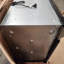 Phoenix Location Summit Appliance 24 in. Single Gas Wall Oven in Black