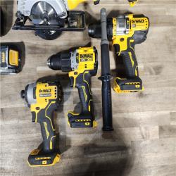HOUSTON LOCATION - AS-IS DEWALT 4 TOOL COMBO KIT W/ (2) BATTERY & CHARGER
