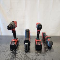 AS-IS- Milwaukee FUEL18-Volt Lithium-Ion Cordless (4-Tool) Combo Kit
