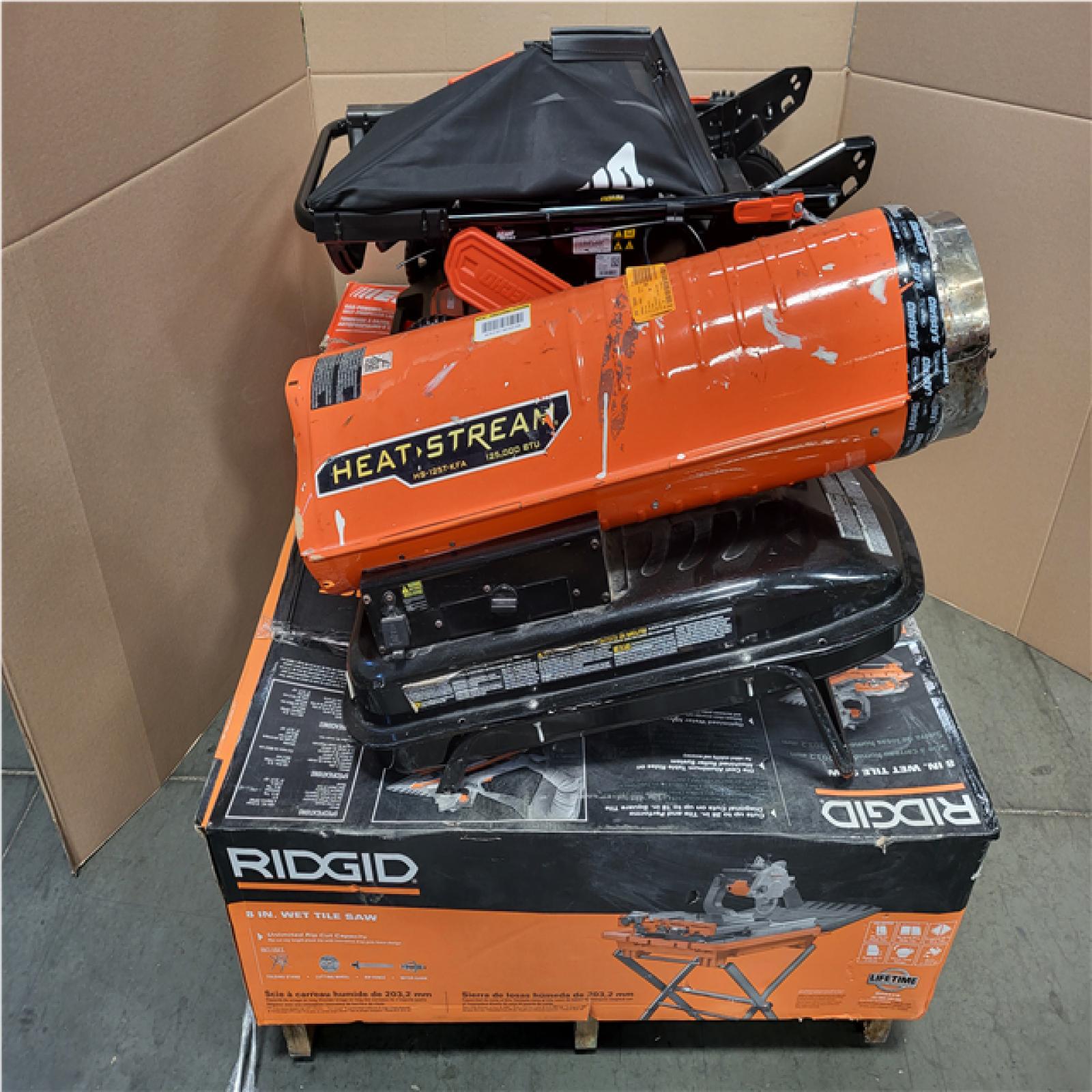 CALIFORNIA AS-IS OUTDOOR POWER EQUIPMENT