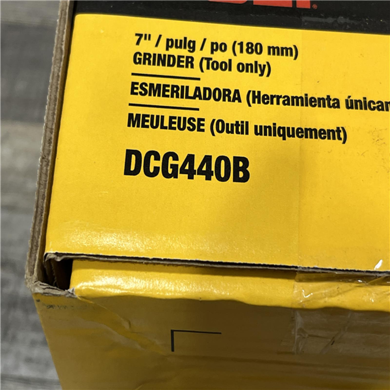 NEW - DEWALT FLEXVOLT 60V Cordless 7 in. Angle Grinder (Tool-Only)