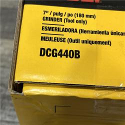 NEW - DEWALT FLEXVOLT 60V Cordless 7 in. Angle Grinder (Tool-Only)