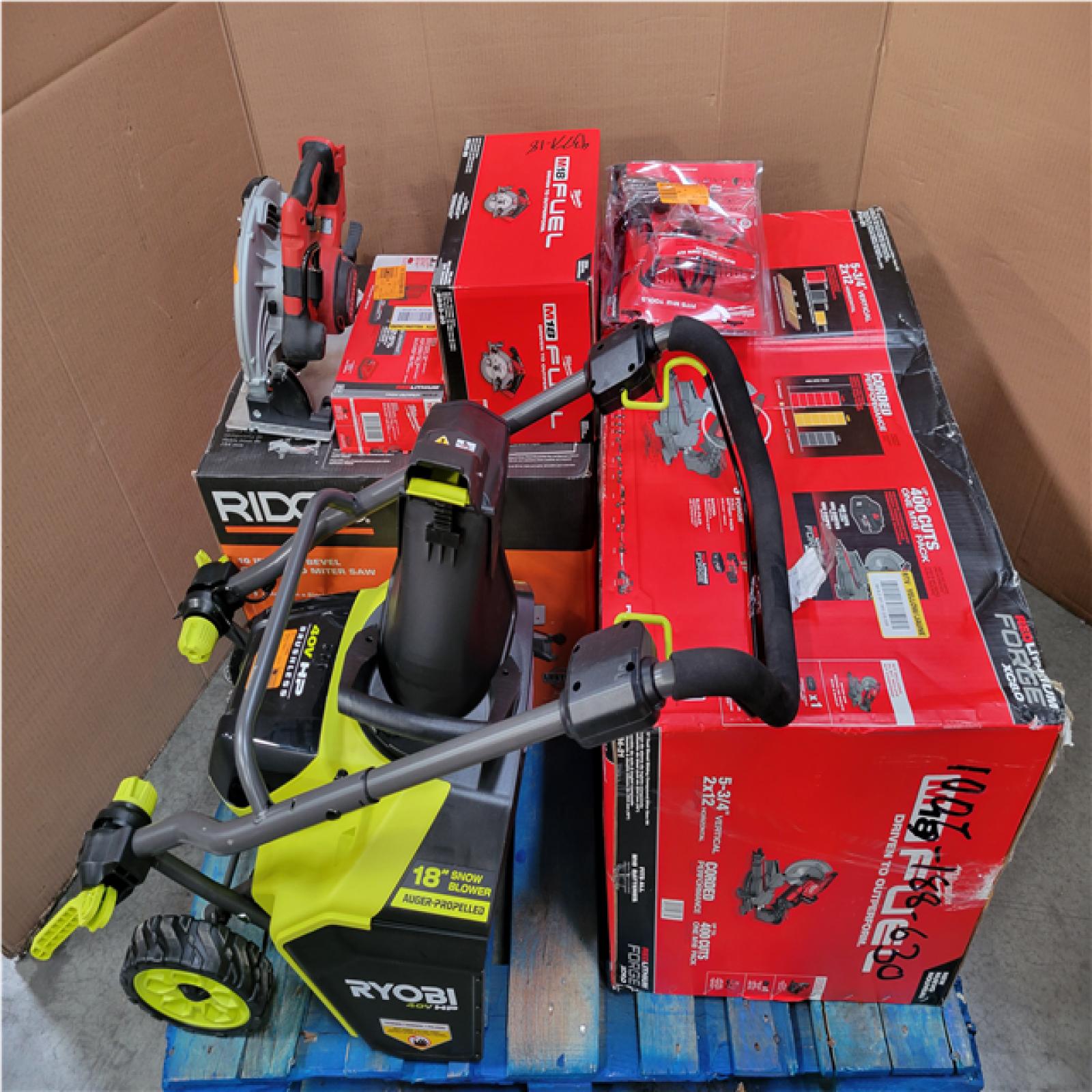 CALIFORNIA AS-IS TOOL PALLET
