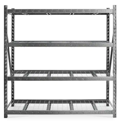 DALLAS LOCATION- AS-IS GLADIATOR 4-Tier Industrial Duty Garage Storage Shelving Unit PALLET(3 UNITS)