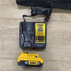AS-IS DEWALT 20V MAX XR Lithium-Ion Cordless 18-Gauge Narrow Crown Stapler Kit