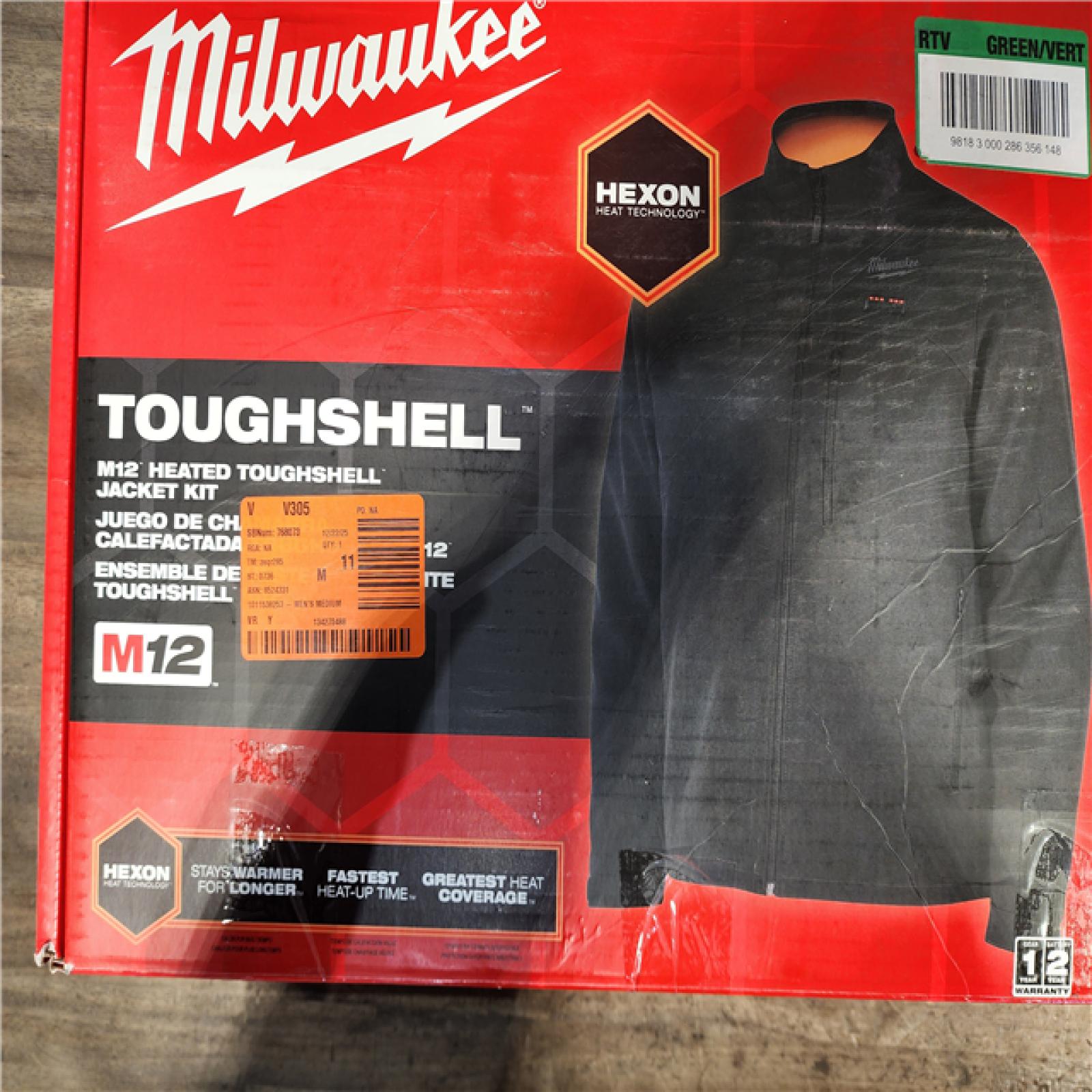 HOUSTON LOCATION - AS-IS MILWAUKEE 2 HEATED CLOTHING COMBO KIT