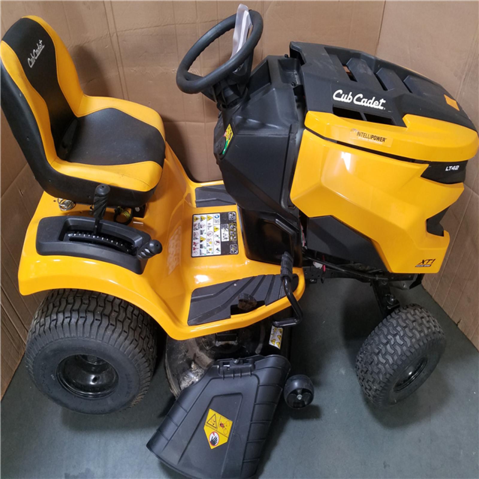 CALIFORNIA AS-IS CUB CADET XT1 RIDING MOWER
