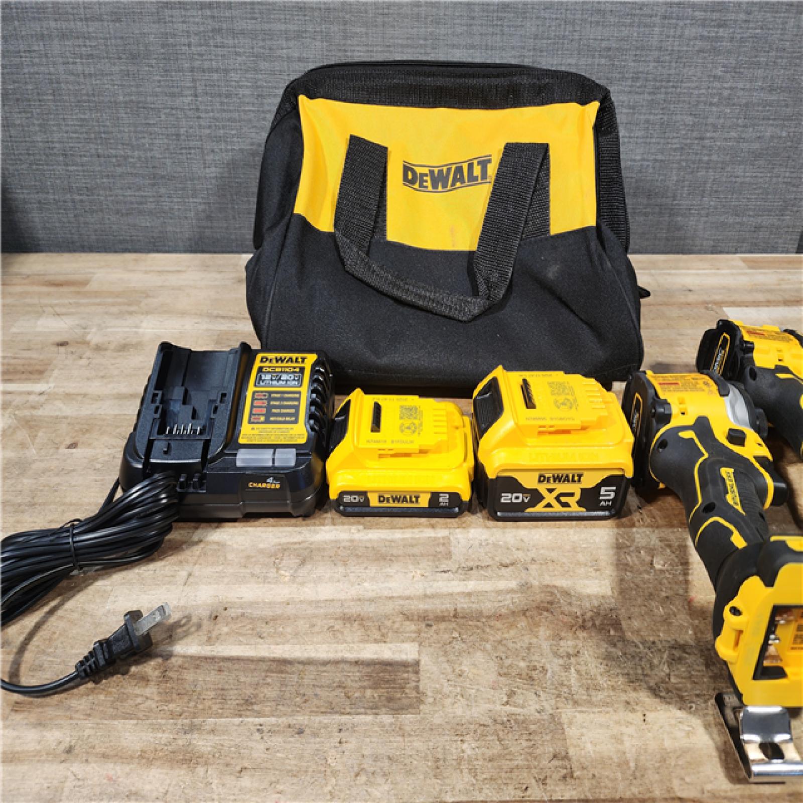 HOUSTON LOCATION - AS - IS DEWALT ATOMIC 20V MAX Lithium-Ion Cordless 2-Tool Combo Kit