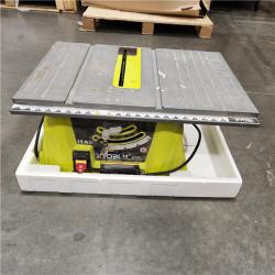 AS-IS RYOBI  13 Amp 8-1/4 in. Compact Portable Corded Jobsite Table Saw (No Stand)