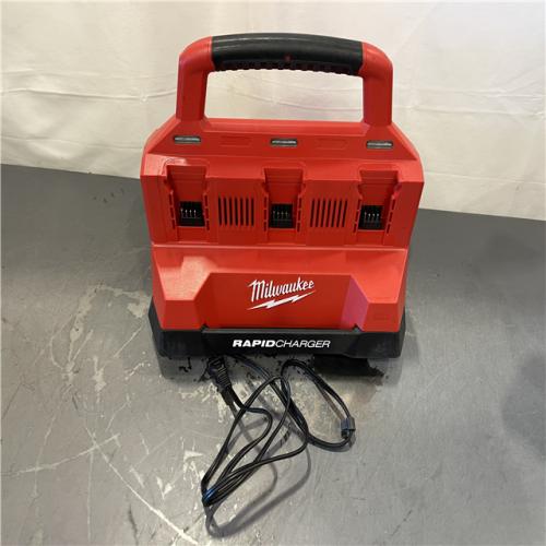 AS-IS - Milwaukee M18 18V Lithium-Ion PACKOUT 6-Port Rapid Charger