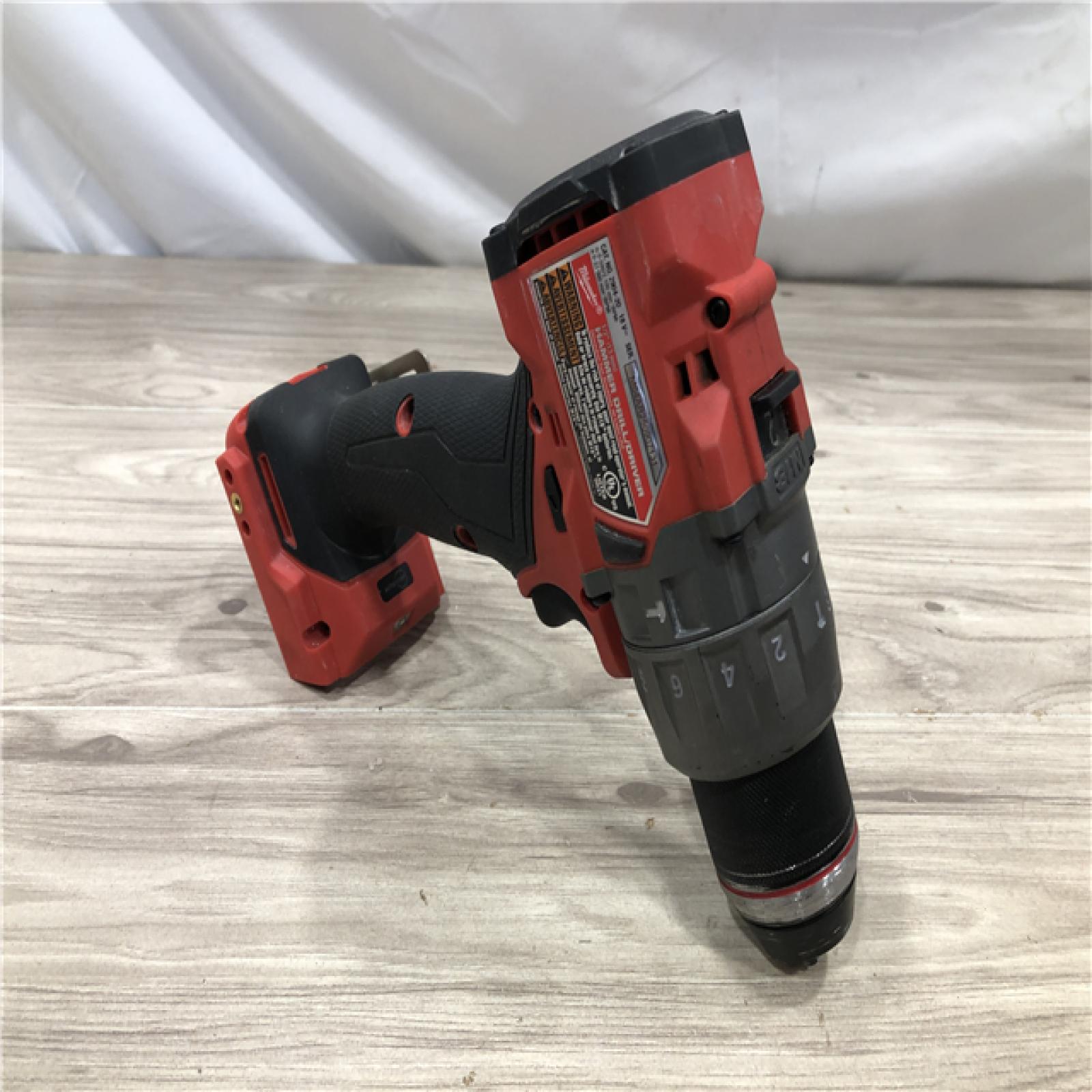 AS-IS Milwaukee FUEL 18V Lithium-Ion Cordless Hammer Drill and Impact Driver Combo Kit