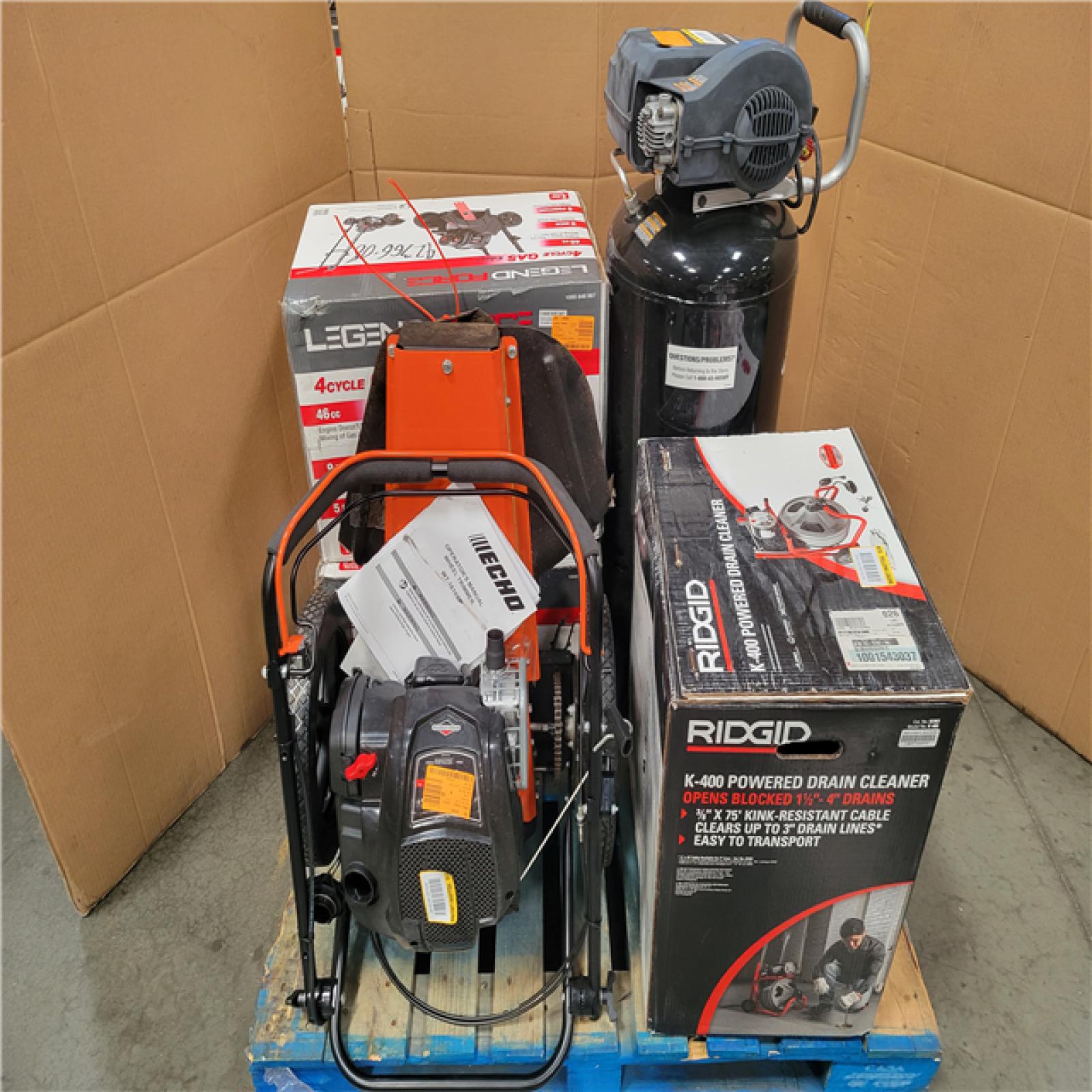 CALIFORNIA AS-IS OUTDOOR POWER EQUIPMENT