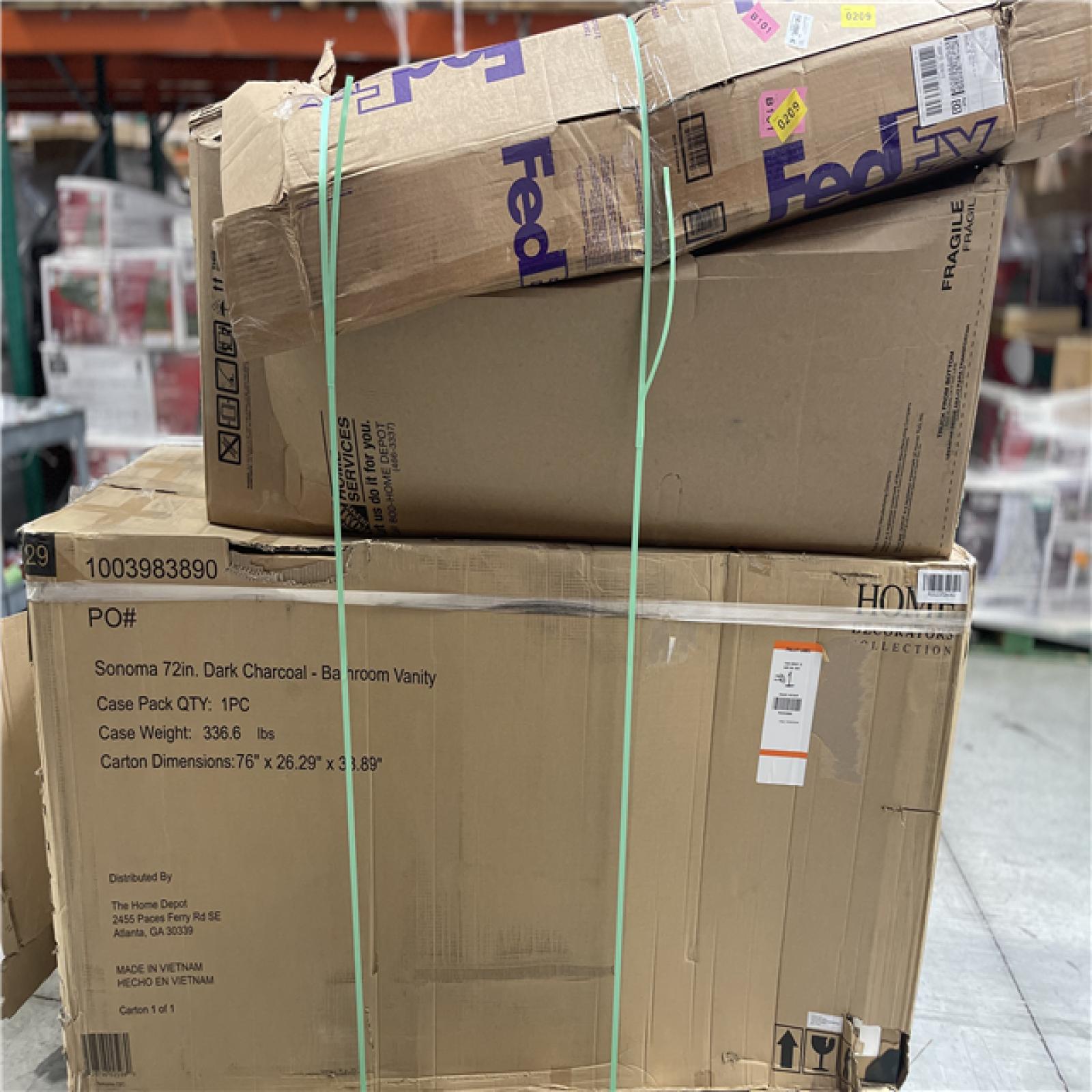 DALLAS LOCATION- AS-IS HOME IMPROVEMENT PALLET