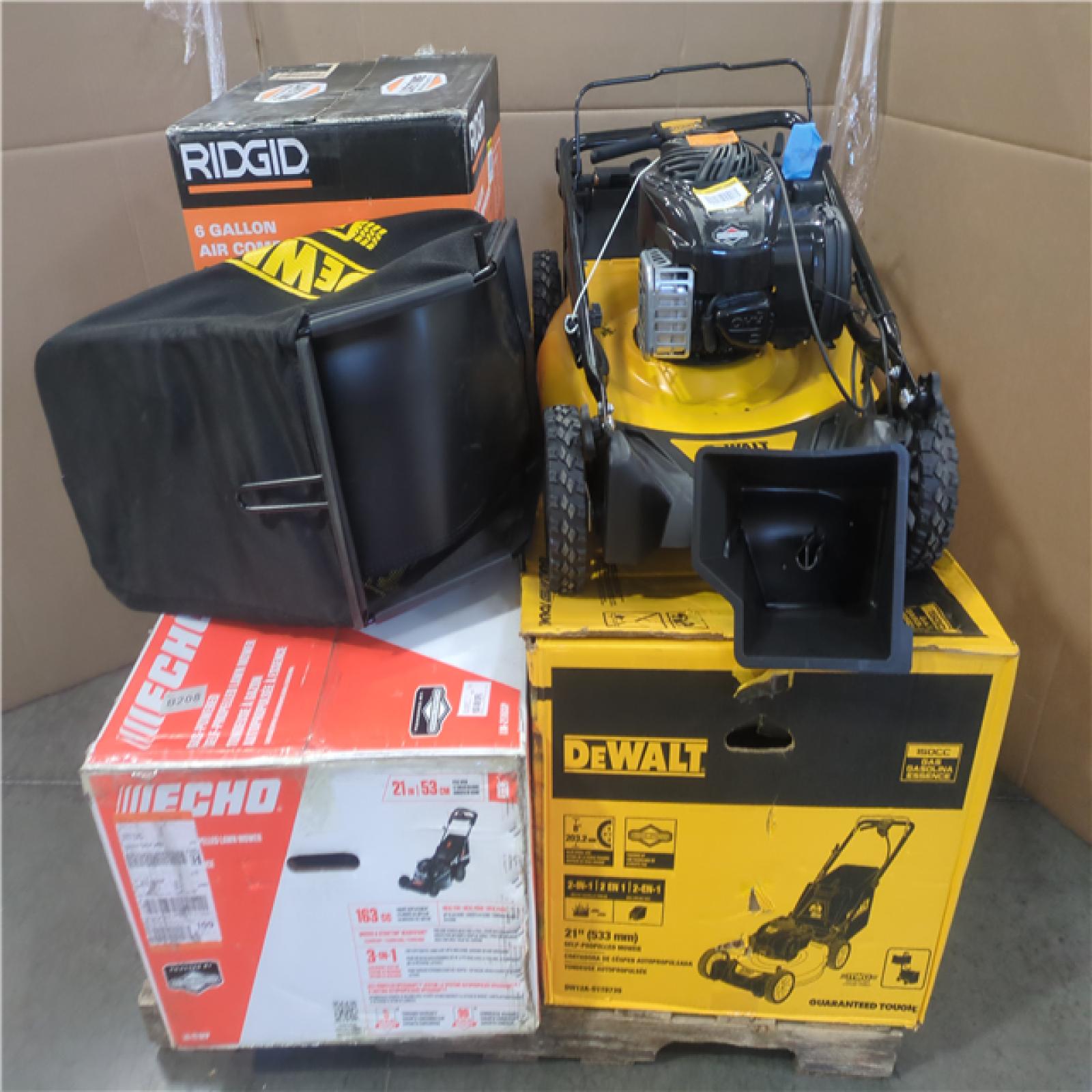 CALIFORNIA AS-IS OUTDOOR POWER EQUIPMENT