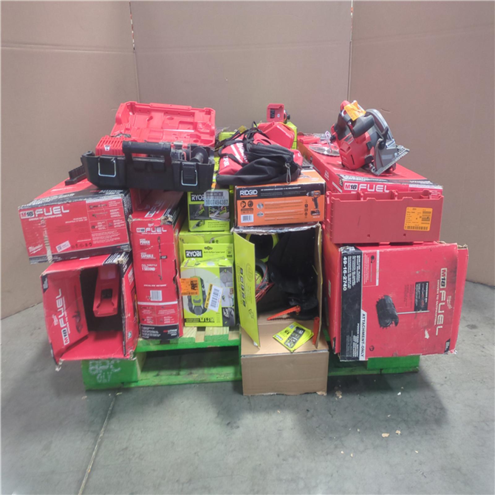 CALIFORNIA AS-IS TOOL PALLET