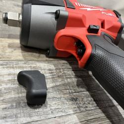 AS-IS Milwaukee FUEL 18V Cordless Mid Torque 1/2 in. Impact Wrench w/ 12 FUEL 3/8 in. Ratchet Combo Kit