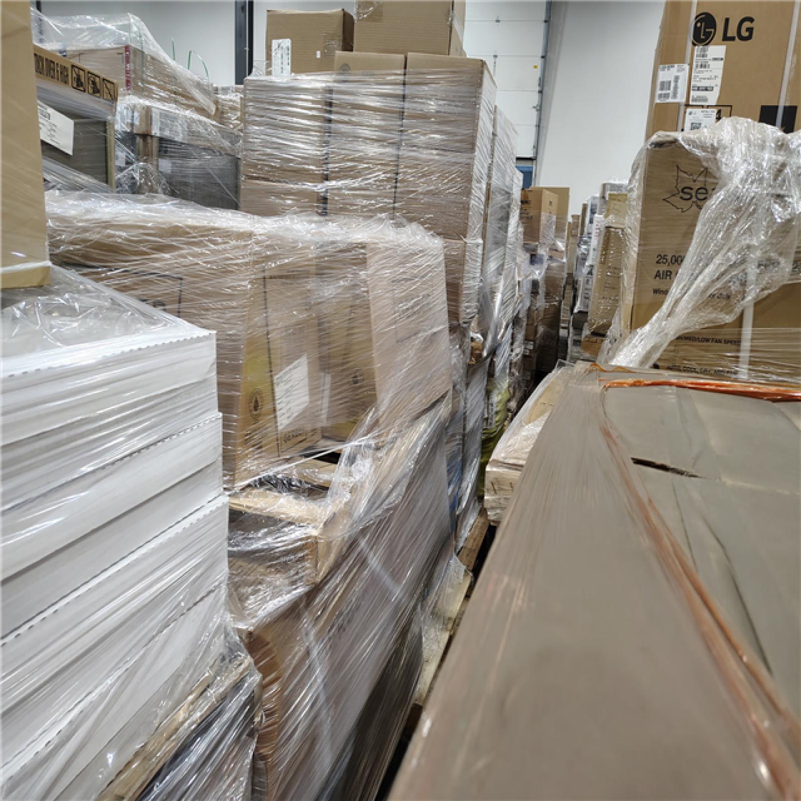 Pittston HD PRO TRUCKLOAD Lighting  HVAC  and MORE (26 PALLETS)