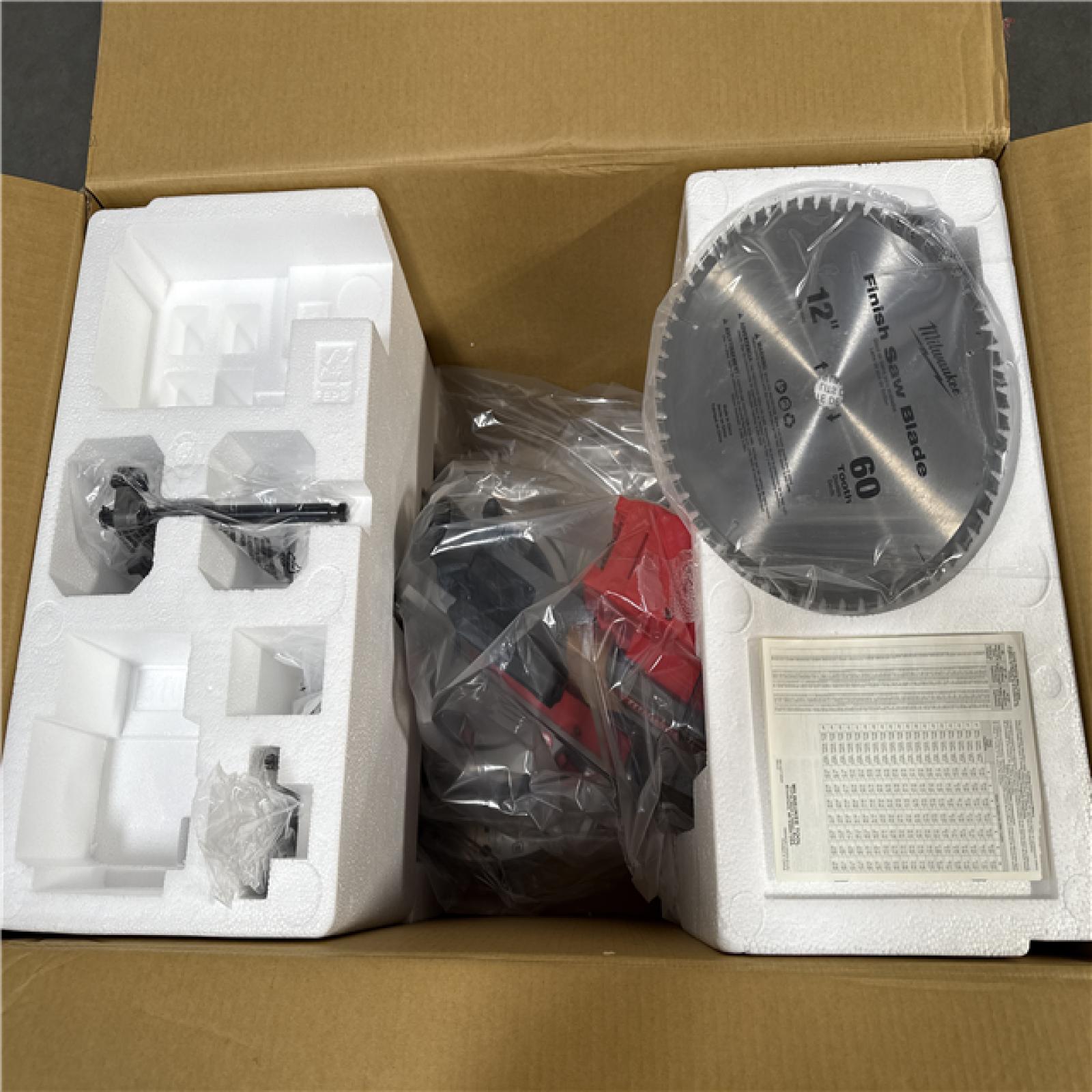 California NEW Milwaukee 12 Dual Bevel Sliding Compound Miter Saw (Tool Only)