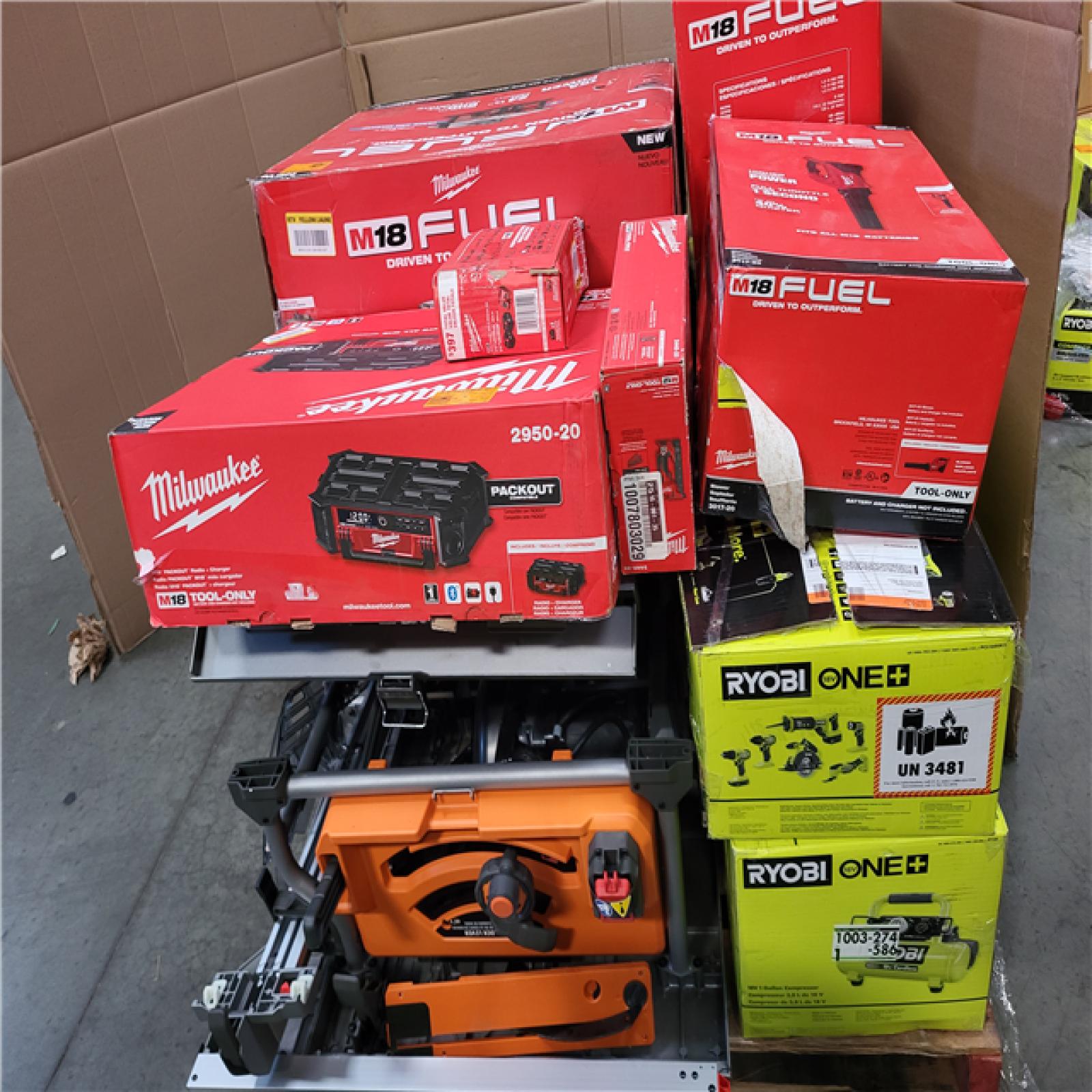 CALIFORNIA AS-IS TOOL PALLET