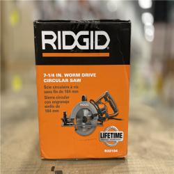 NEW! - RIDGID THRUCOOL 15 Amp 7-1/4 in. Worm Drive Circular Saw