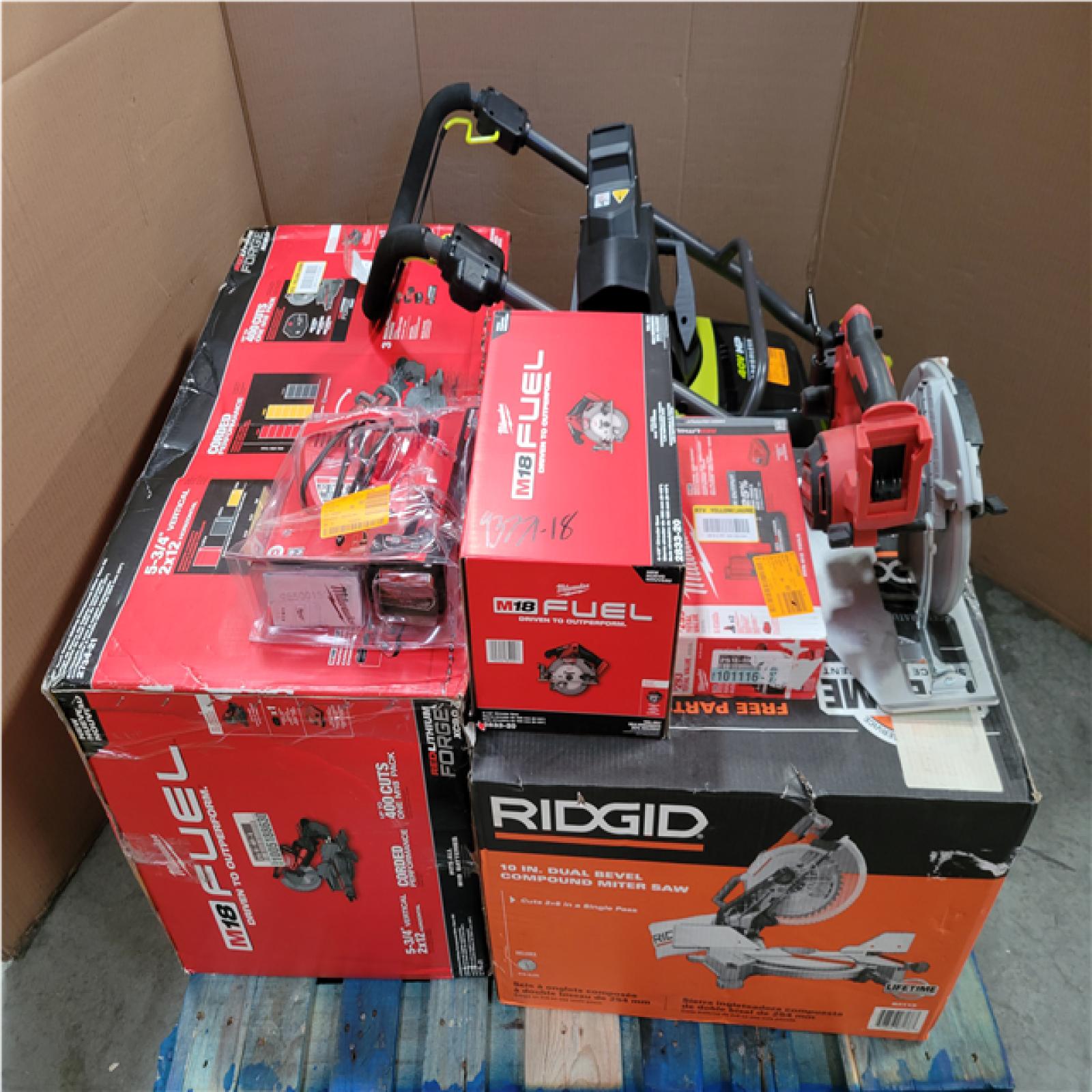 CALIFORNIA AS-IS TOOL PALLET