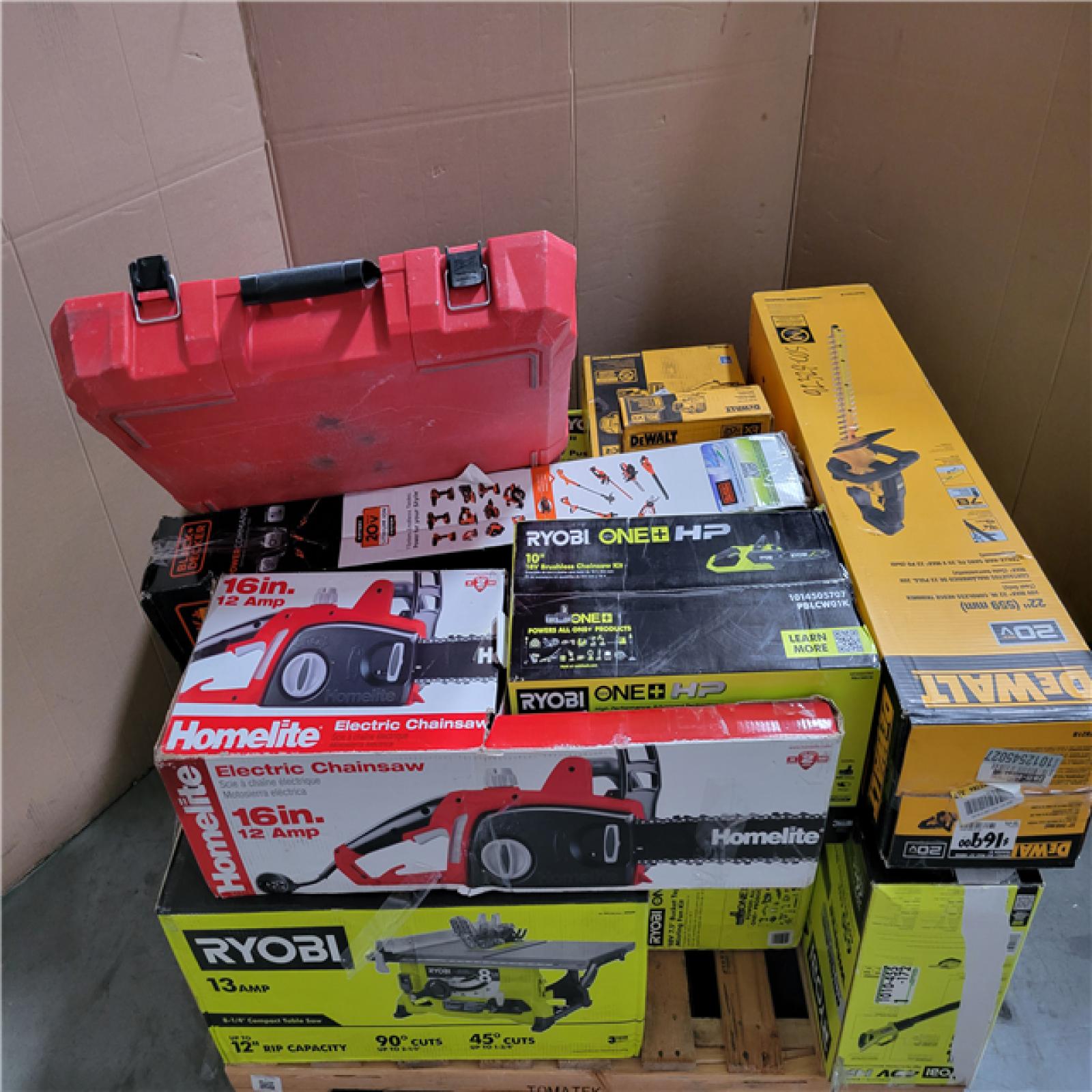 CALIFORNIA AS-IS TOOL PALLET