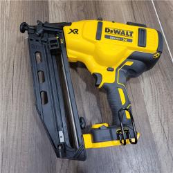 AS-IS  DeWalt DCN660D1 20V 16 Gauge Cordless Angled Finish Nailer Kit W/ 2Ah Battery