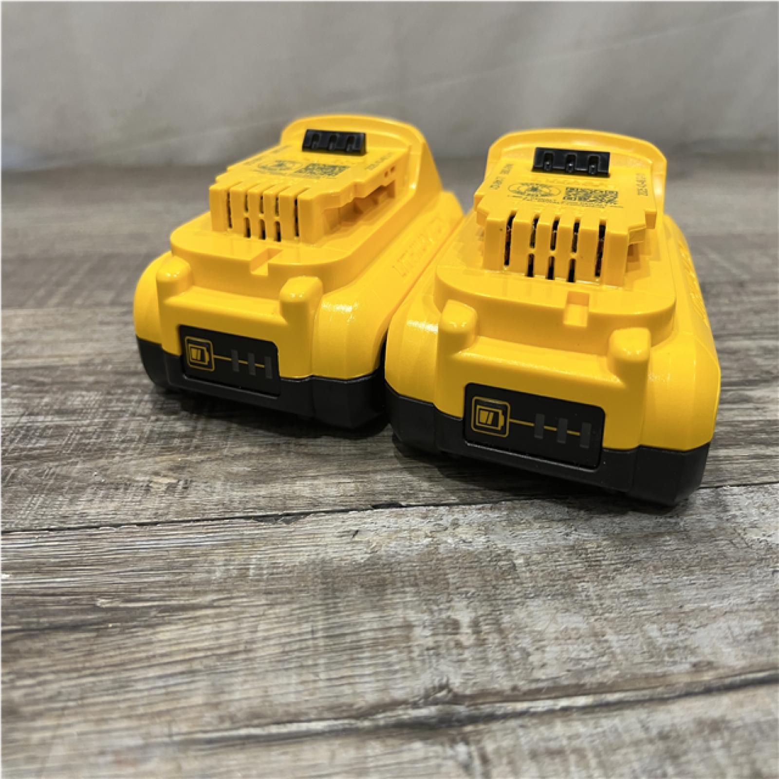 AS-IS DEWALT 20V MAX Compact Lithium-Ion 3.0Ah Battery Pack (2 Pack)