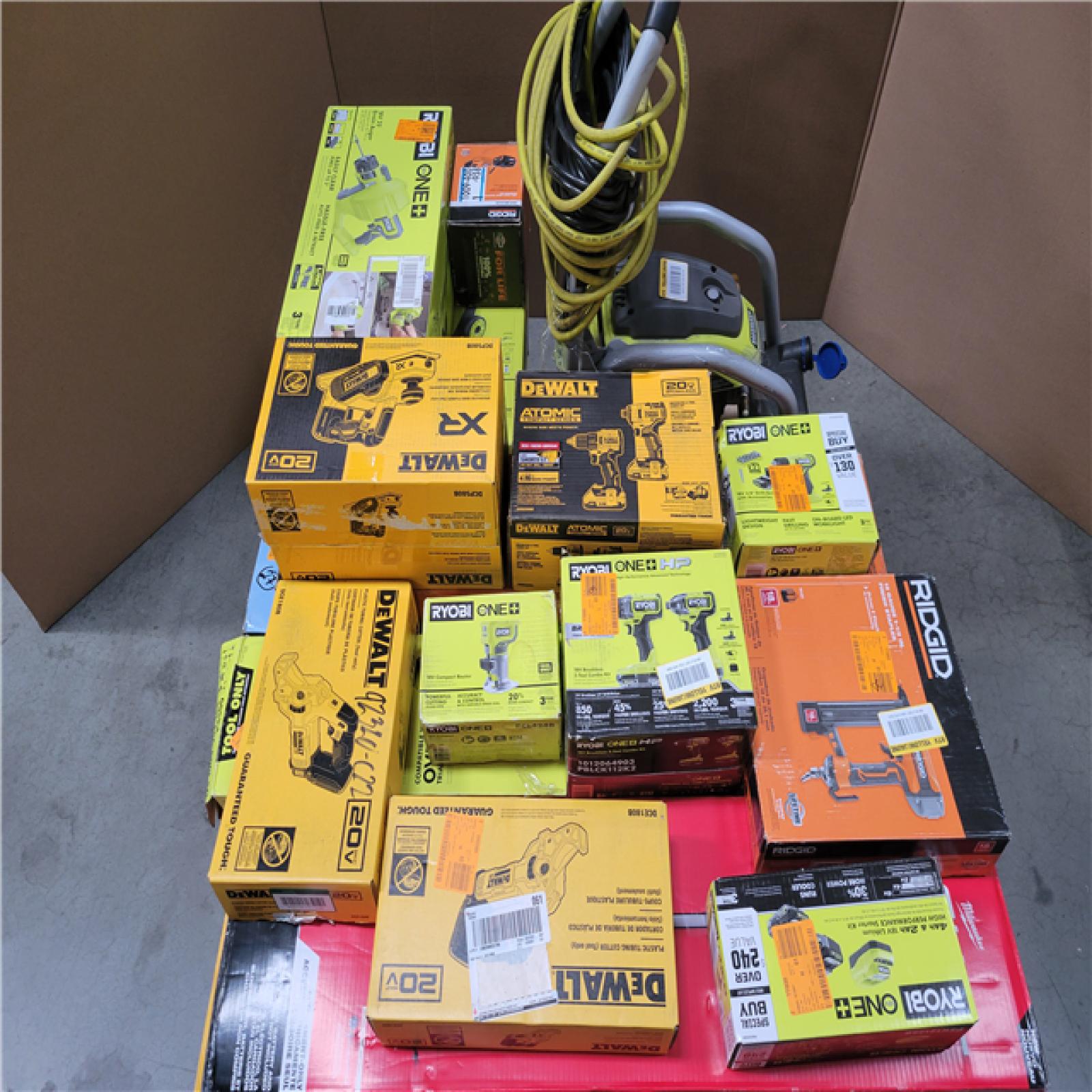 CALIFORNIA AS-IS TOOL PALLET