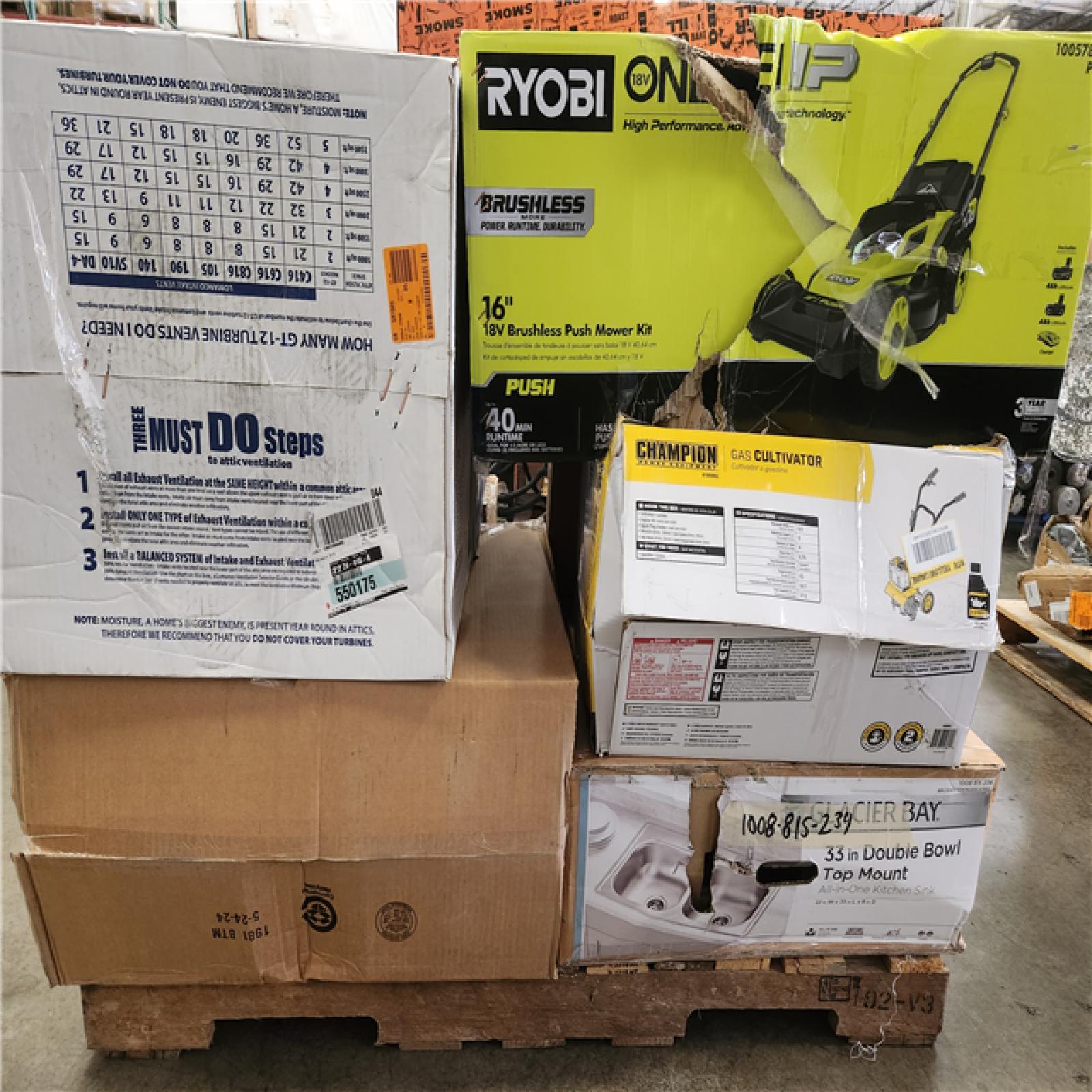Phoenix AS-IS Mixed Home Improvement Pallet