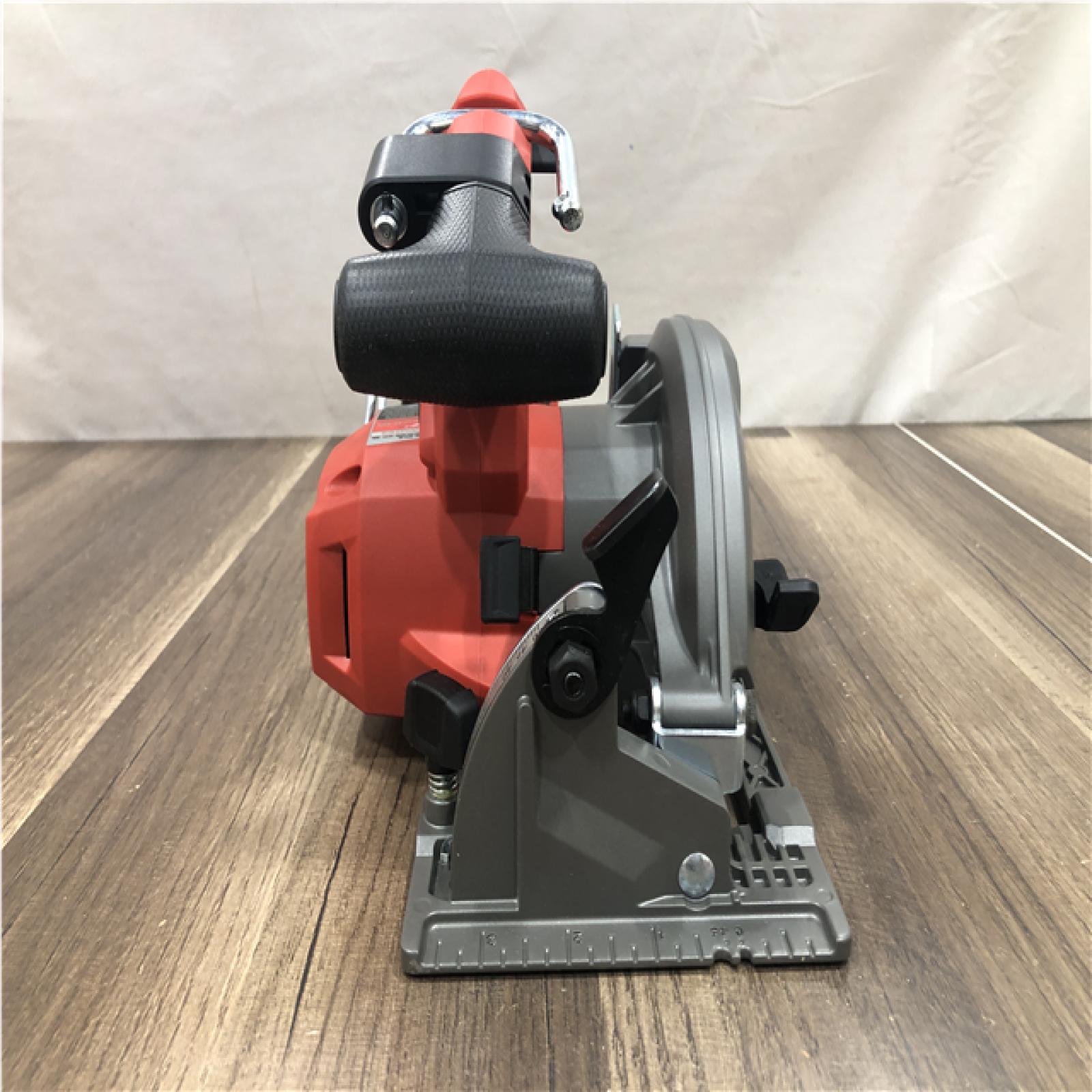 AS-IS Milwaukee FUEL 18V Lithium-Ion Brushless Cordless 6-1/2 in. Circular Saw (Tool-Only)