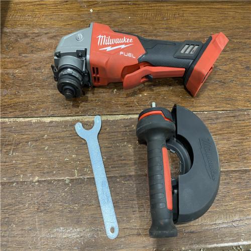 AS-IS AS-IS Milwaukee 2880-20 M18 FUEL 18-Volt Lithium-Ion Brushless Cordless 4-1/2 in./5 in. Grinder W/Paddle Switch (Tool-Only)