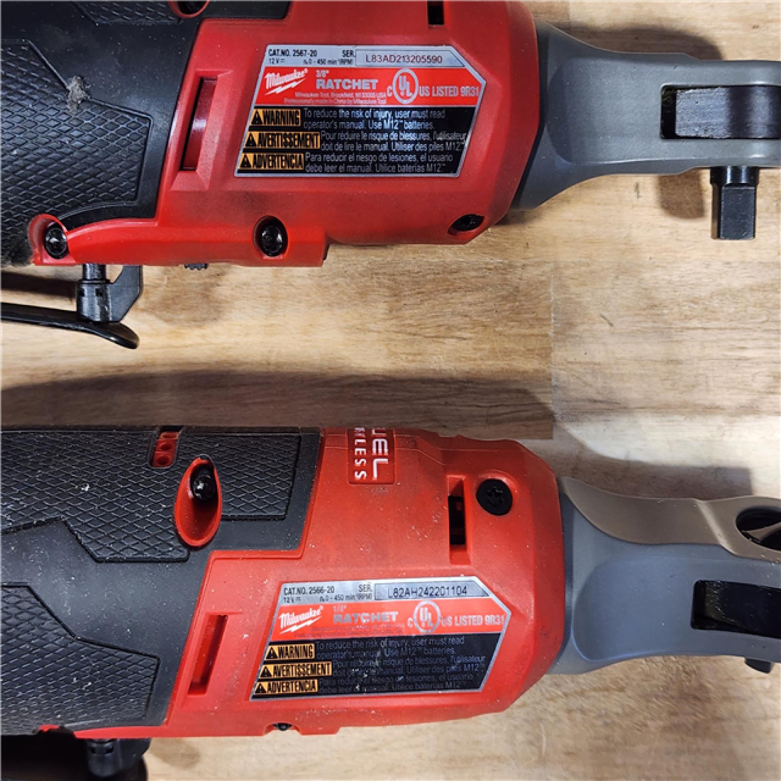 HOUSTON LOCATION - AS-IS MILWAUKEE 4 TOOL COMBO