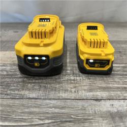 AS-IS DEWALT 20V MAX XR POWERSTACK Lithium-Ion Battery Starter Kit with 5.0Ah and 1.7Ah Batteries and Charger