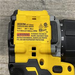 AS-IS DEWALT ATOMIC 20-Volt MAX Lithium-Ion Cordless Combo (2-Tool) Kit