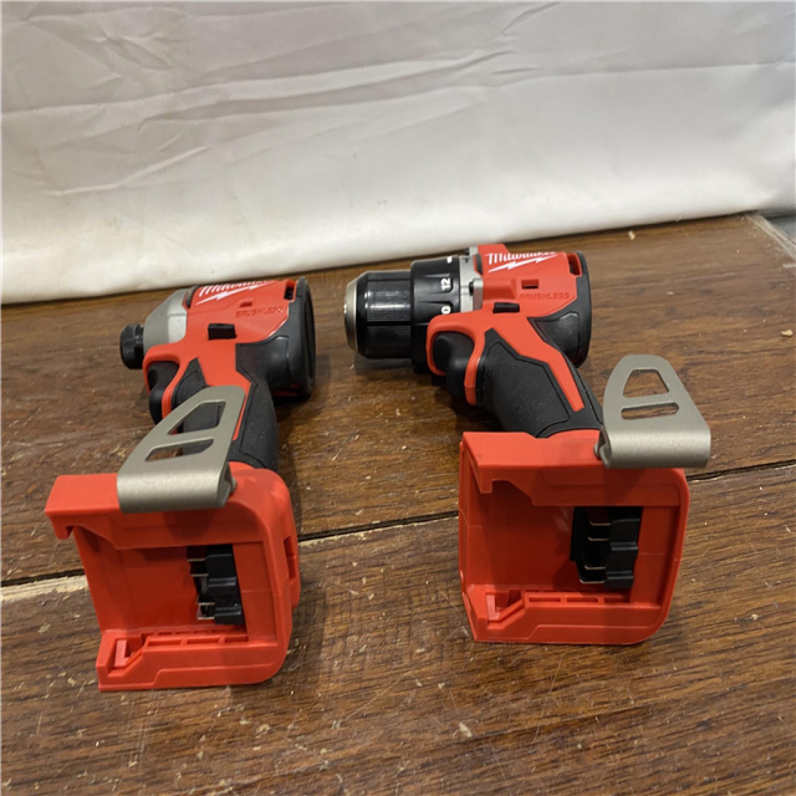 AS-IS Milwaukee M18 Compact Brushless 2-Tool Combo Kit