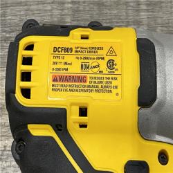 AS-IS DEWALT Atomic 20V Max Lithium-Ion Brushless Cordless Compact 1/4 in. Impact Driver Kit