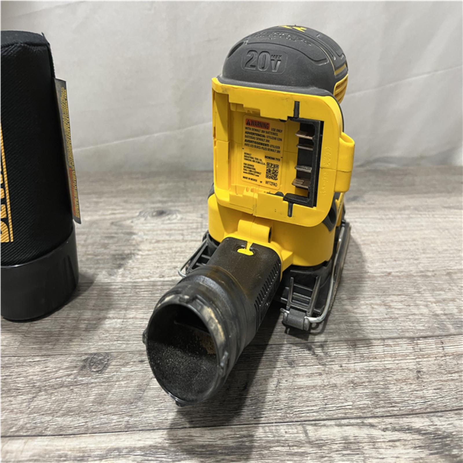 AS-IS DEWALT 20V MAX XR Brushless Cordless 1/4 Sheet Variable Speed Sander (Tool Only)
