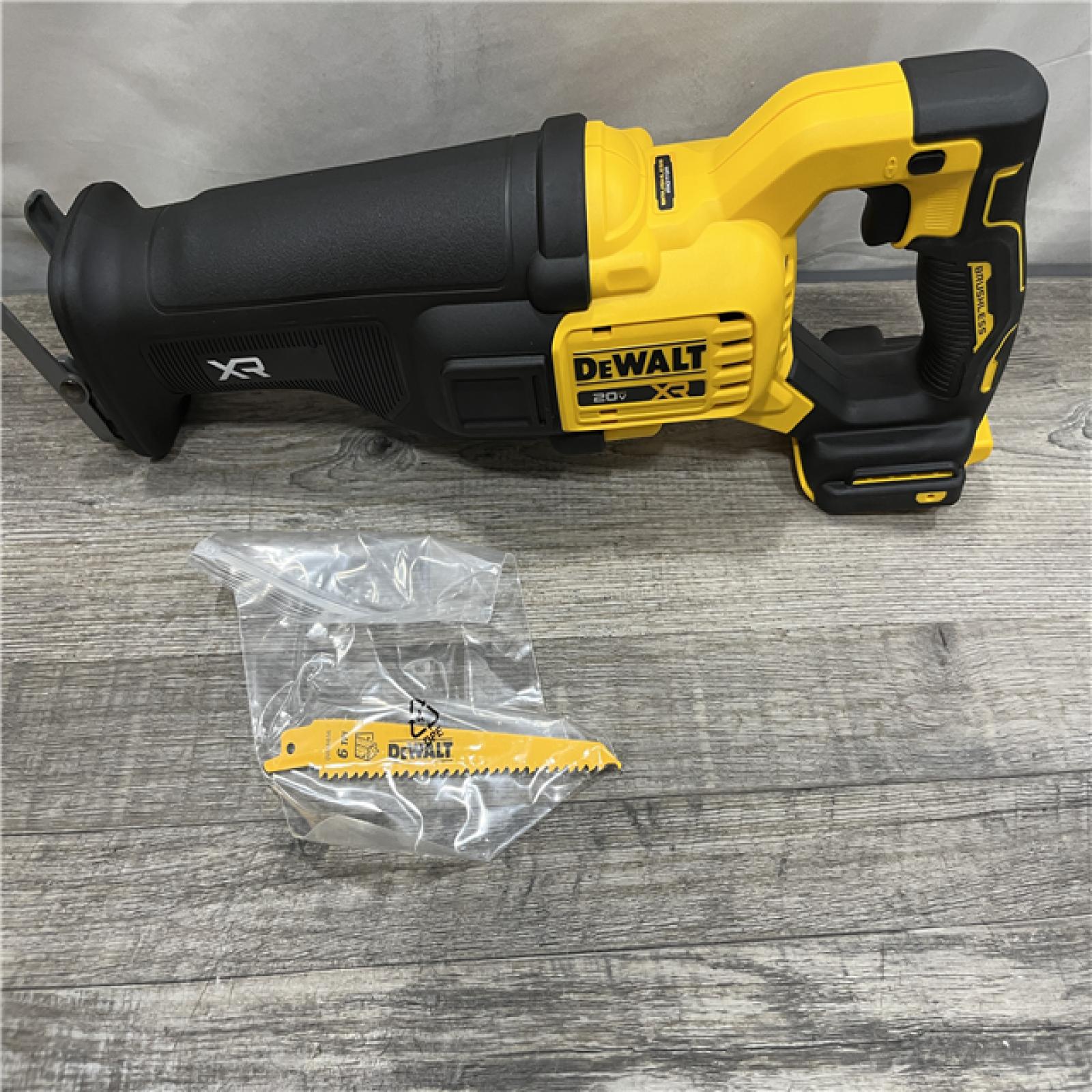 AS-IS DEWALT 20-Volt XR Cordless Reciprocating Saw (Tool Only)